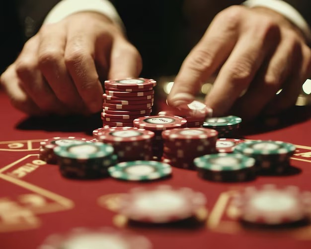 Meja live dealer blackjack dan roulette di studio homicipher dengan dealer profesional
